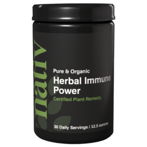 Herbal Immune Power natural immune support supplement bottle by LiveNativ