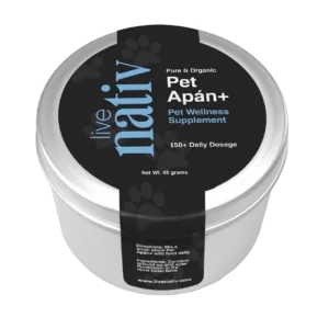 Pet Apán natural immune support supplement for dogs and cats by LiveNativ