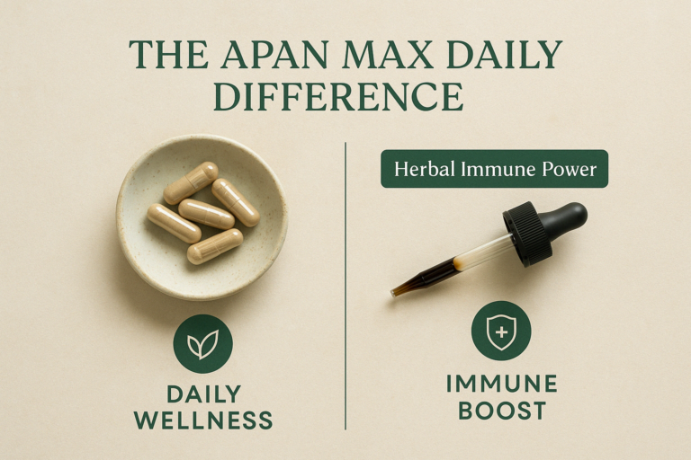 How to Choose Between Apan Max Daily and Herbal Immune Power Supplements