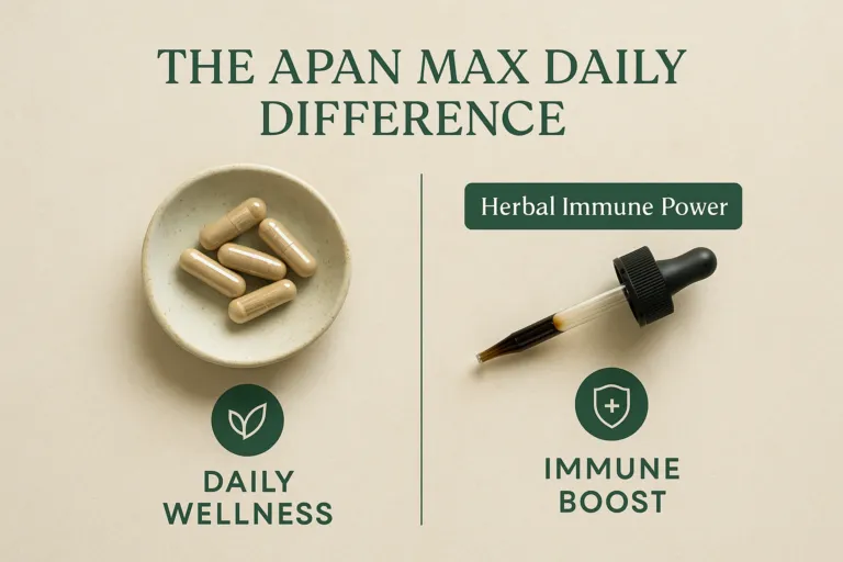 How to Choose Between Apan Max Daily and Herbal Immune Power Supplements
